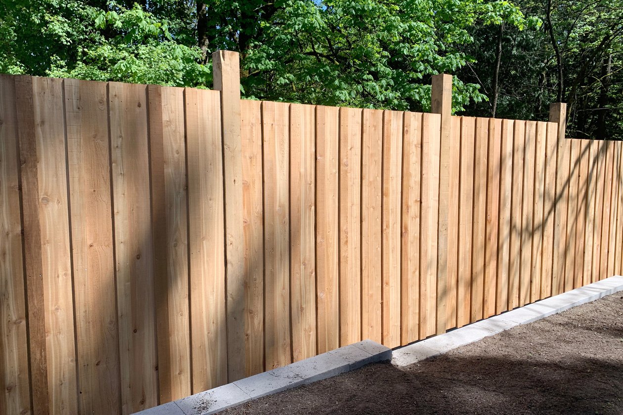 New Wood Fence
